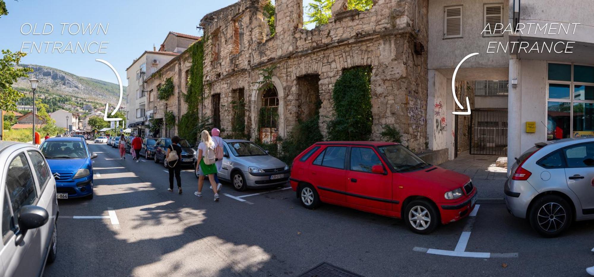 Hidden Gem Lejlighed Mostar Eksteriør billede